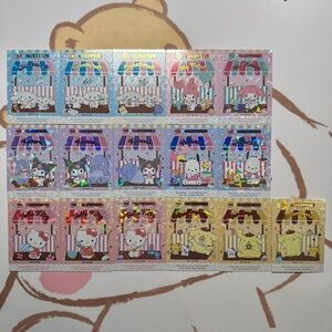 Sanrio Characters Trading Cards V10 Series Lot (16)